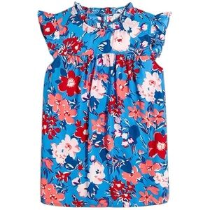 ❗️NWT❗️J.CREW Ruffle-neck Shirred Top